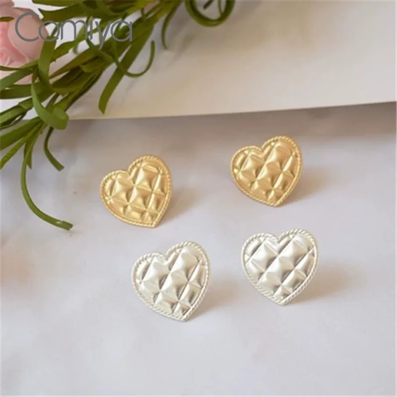 Женские серьги гвоздики из цинкового сплава золотого цвета|Серьги-гвоздики| |