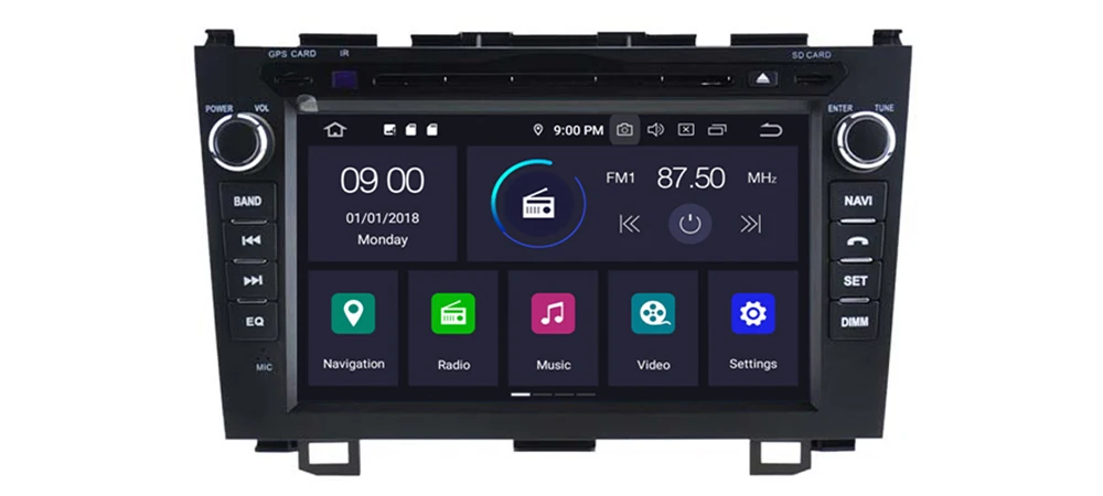 Автомобильный мультимедийный плеер Android авто радио для Honda CR-V CRV 2006 2007 2008 2009 2010 2012 DVD навигации gps 4g Bluetooth