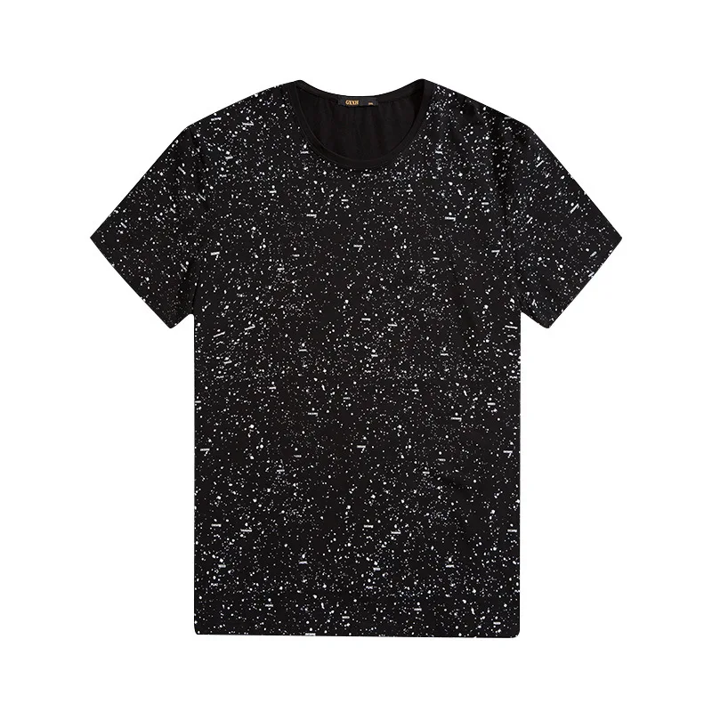 GXXH, мужские футболки, хлопок, размера плюс, 5xl, 6XL, 7XL, футболка, Homme, летняя, короткий рукав, Мужская футболка, мужская, больше размера, d Camiseta, футболка, Homme