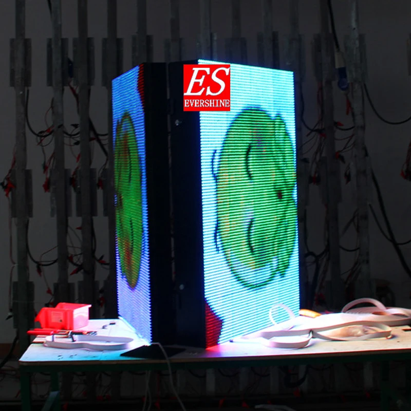 Двухсторонний/двухсторонний уличный водонепроницаемый светодиодный дисплей