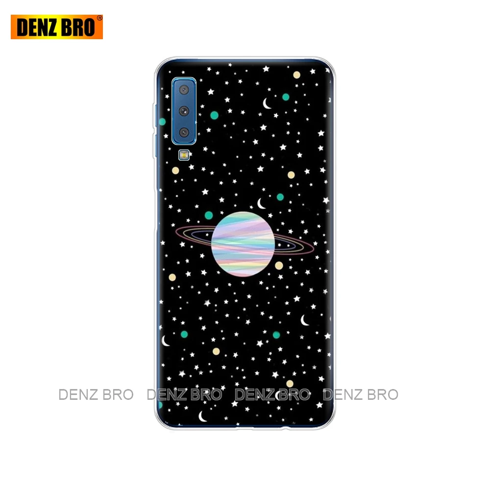 61778 Силиконовый чехол-накладка для samsung Galaxy A7 с красочным принтом для samsung A7 A750 A750F 6,0 дюймов - Цвет: 61778