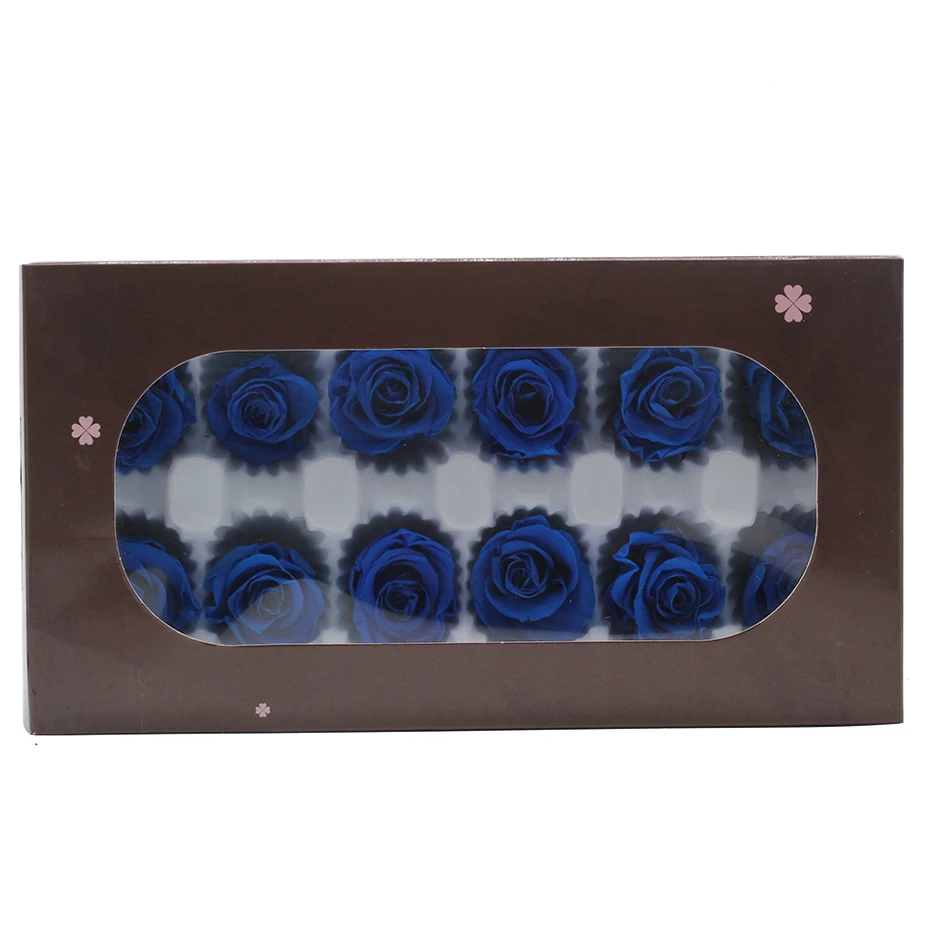 Настоящая Роза Eternelle Doos Natuurlijke Bewaard Bloem Rose 3-4 см Onsterfelijke Rose Valentijnsdag Gift Fleur Eternelle