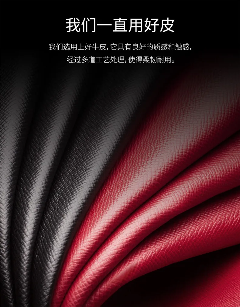 QIALINO Роскошный чехол-книжка из натуральной кожи для huawei mate 20 RS, Стильный Ультратонкий чехол ручной работы с умным обзором для mate 20 Pro