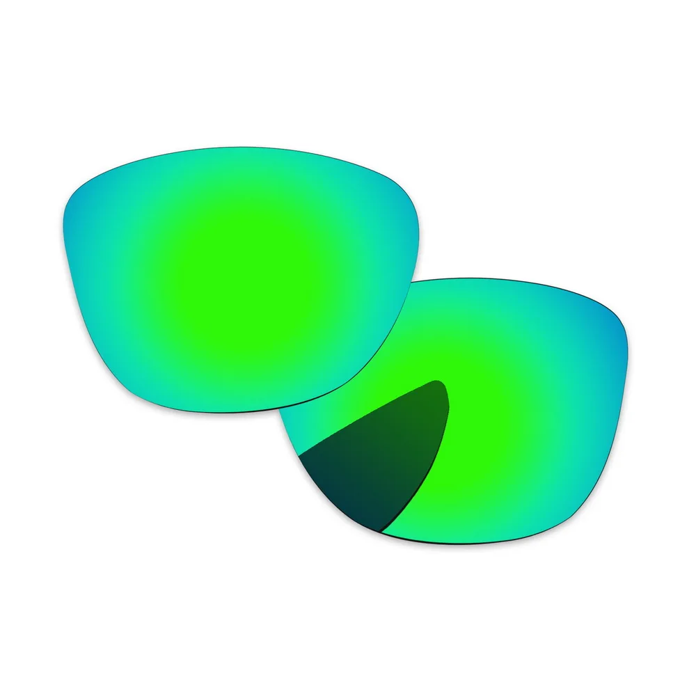 Emerald Green PapaViva Сменные линзы для солнцезащитных очков Frogskins Поляризованные-несколько вариантов - Цвет линз: Emerald Green