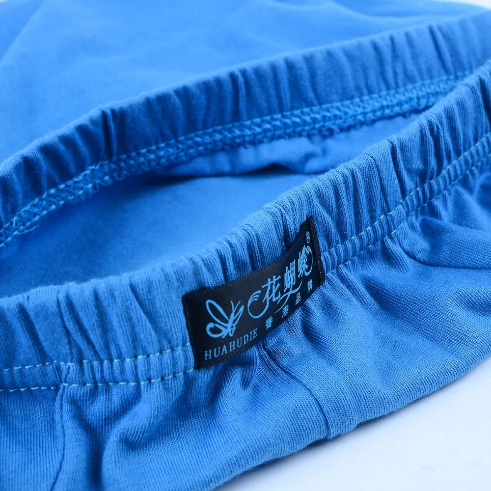 Трусы мужские большого размера 100% хлопок 5 шт./лот удобное нижнее белье