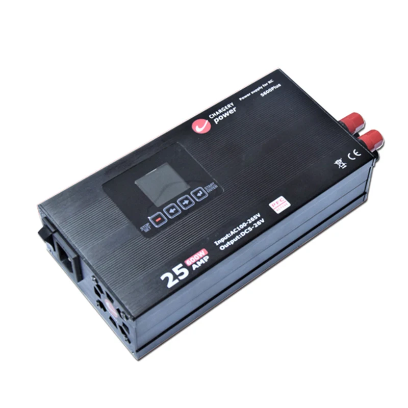 50010B и S600PLUS лучшее сочетание, зарядка LiPo Lifepo4 LTO литий-ионная батарея на 20A 500W зарядное устройство y импульсный источник питания зарядное устройство