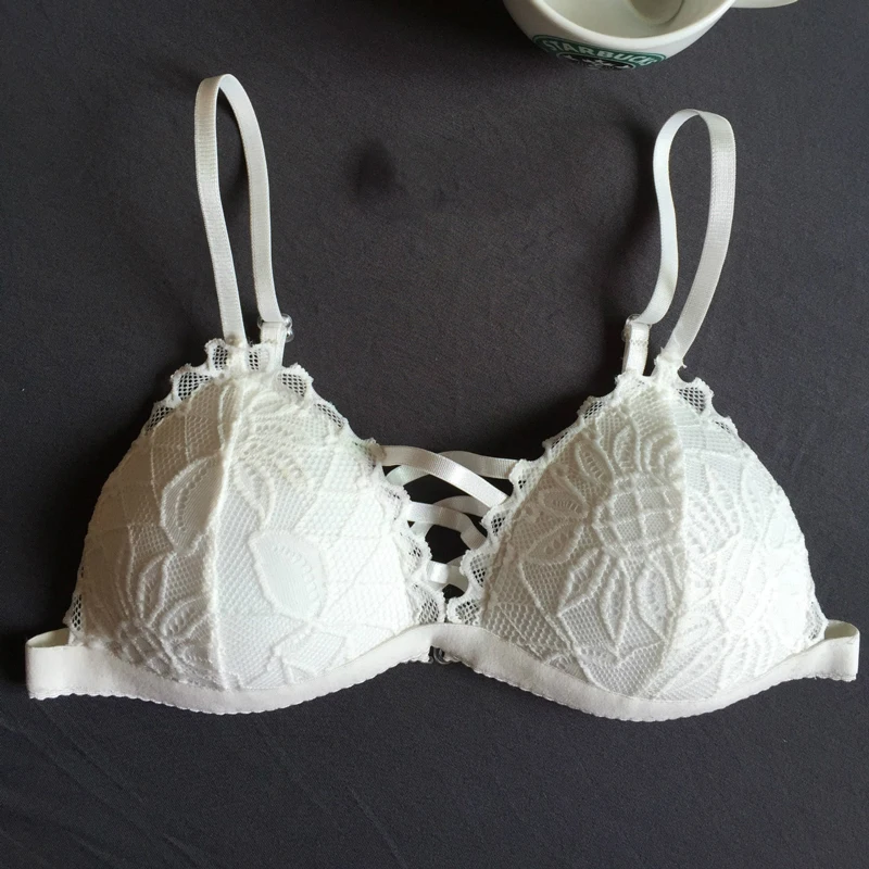 SP & CITY Одноцветный кружевной бюстгальтер пуш ап модный без косточек женский