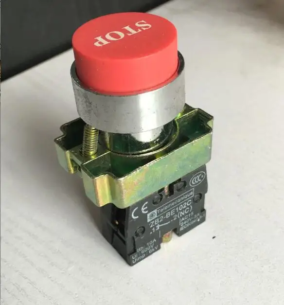 2pcs Convex head button Signed marking Push Momentary switch XB2-BL4322/XB2-BL4342 | Обустройство дома