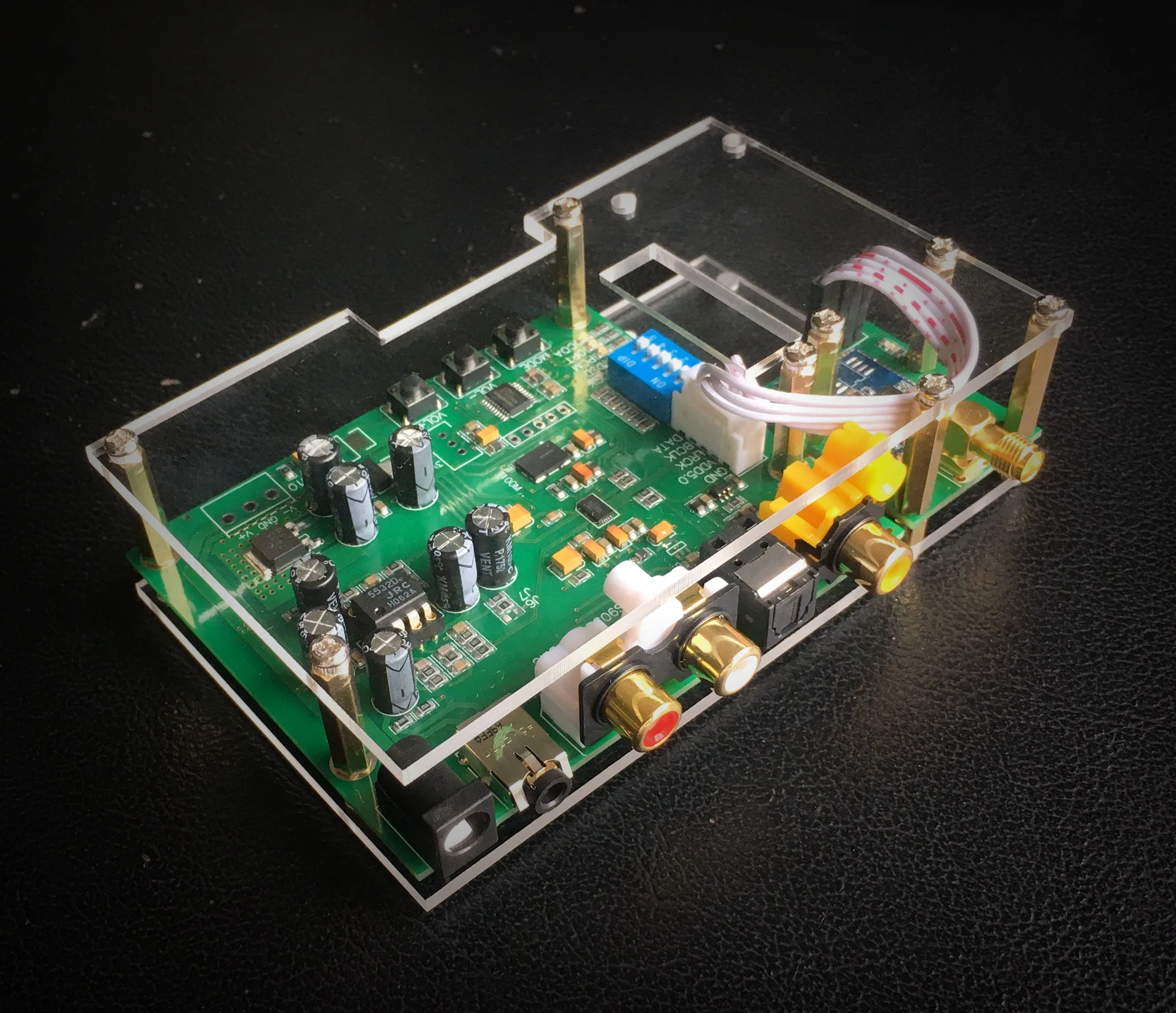 ES9038Q2M DAC I2S SPIDF декодер плата CSR8675 Aptx hd Bluetooth 5 модуль|Запчасти для кондиционера| |