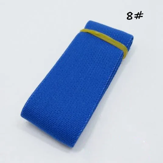NO8 royal blue 3 метра плоская супер мягкая эластичная лента Швейные аксессуары для одежды нейлоновая тесьма детская одежда аксессуары для шитья ширина 3 см S0954l - Цвет: NO8 royal blue