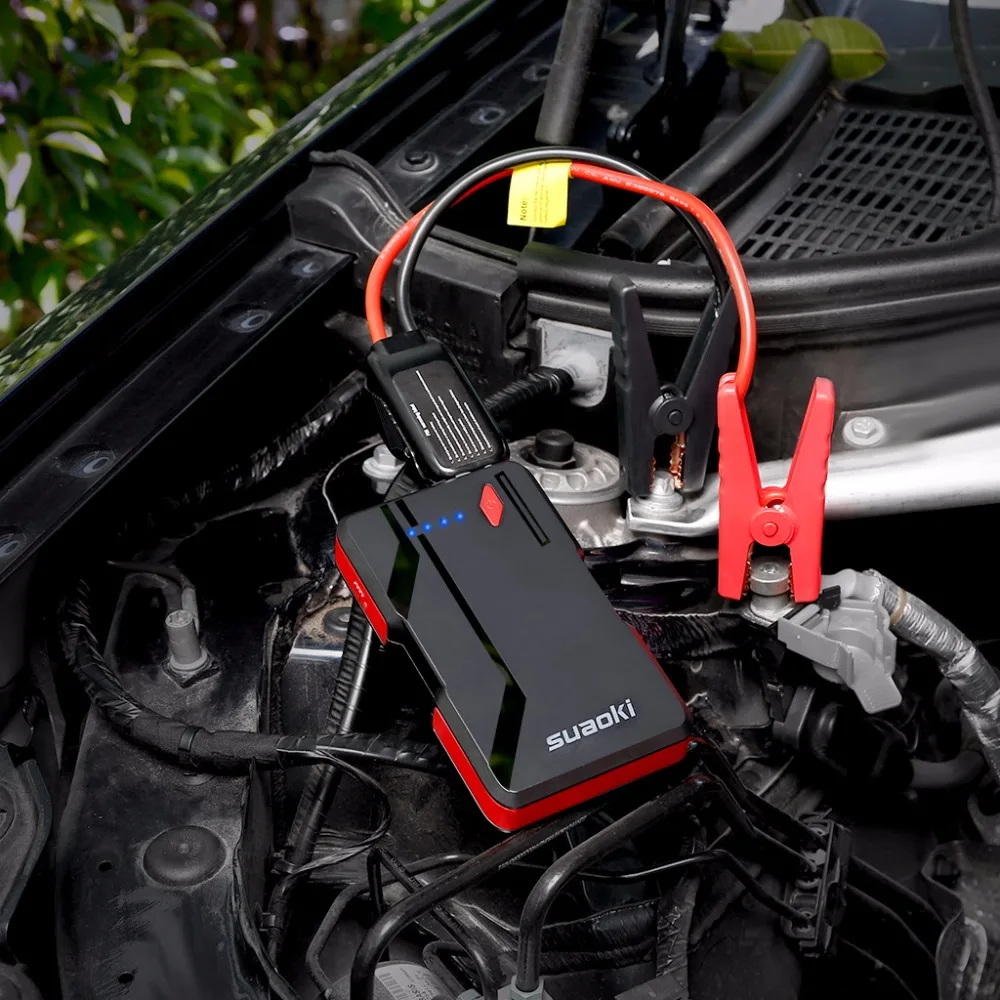 Suaoki P4 стартер 500A пик до 5.0L газ 2.0L дизельные двигатели Type C 5 В/3A порт быстрая