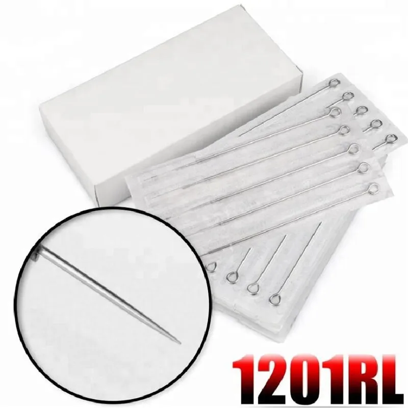 

0.35mm RL Disposable Sterile Tattoo Needles CE high quality Round Liner Needles for Tattoo Machine Gun Free Shiping