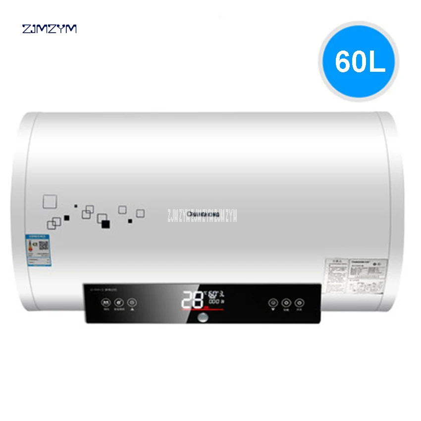 ZSDF-Y60D34S Electric Water Heater Hot Kitchen Adjustable Temperature Digital Display Water Storage 60L Electric Water Heaters