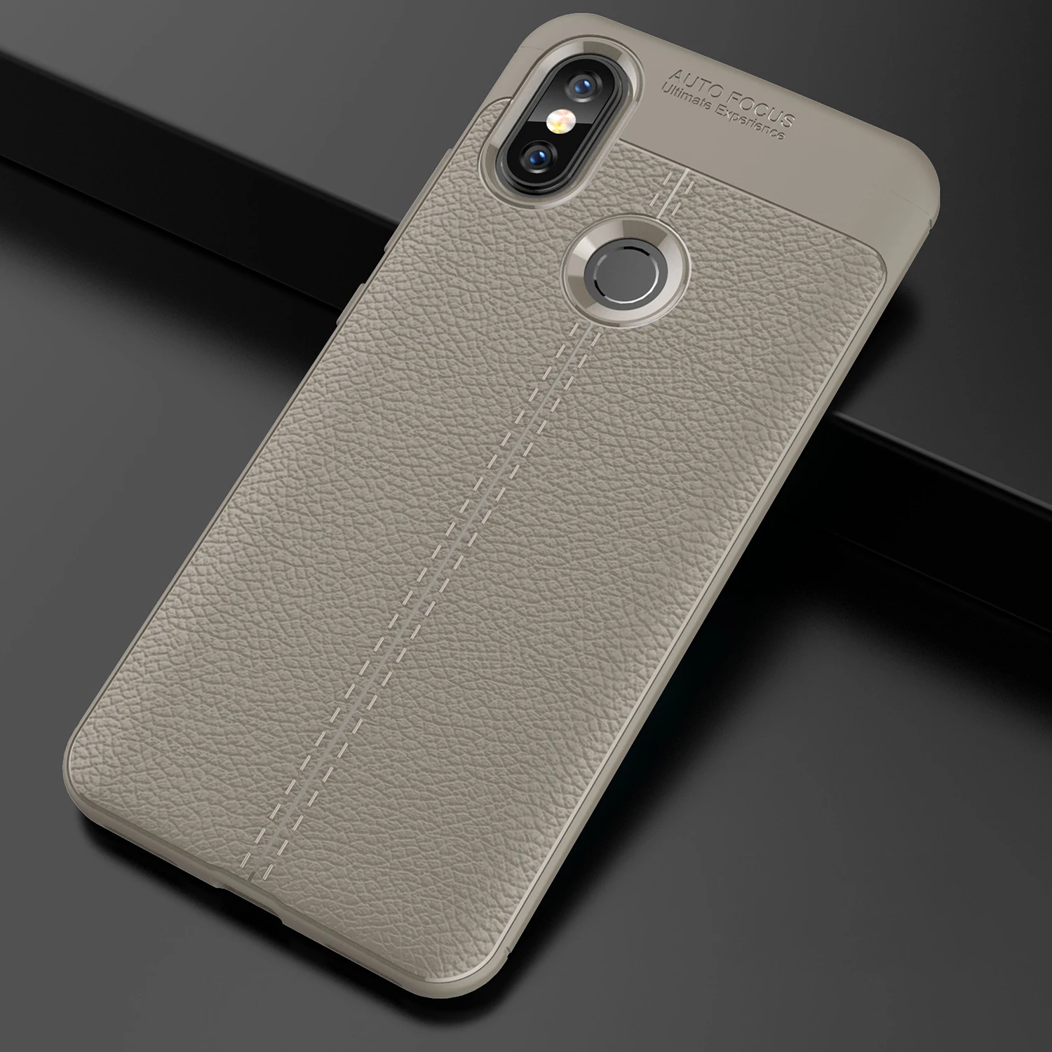 Роскошный силиконовый чехол для XiaoMi 6X 5X A1 5S RedMi S2 3S 4A 5A 5 Plus Note 4X из зернистой кожи
