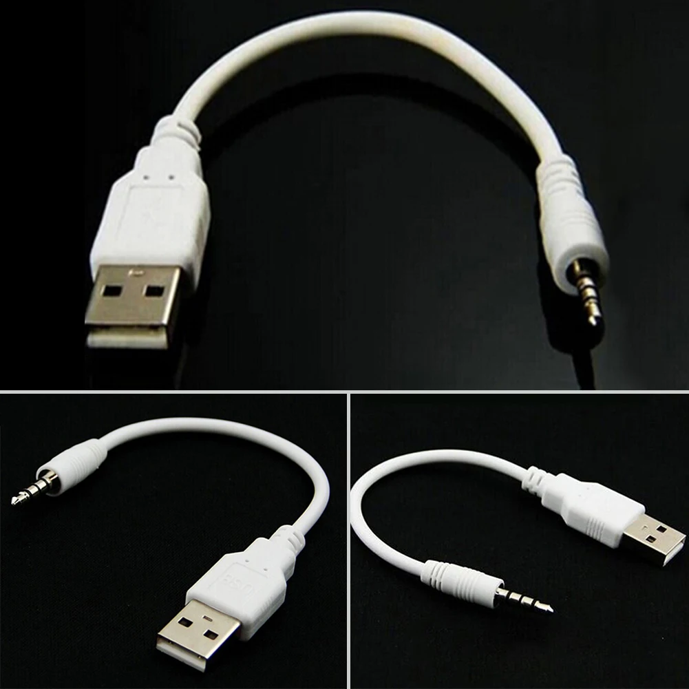 Новинка высококачественный белый разъем AUX аудио 3 5 мм штекер USB 2 0 гнездовой
