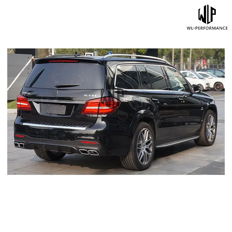 Комплект кузова автомобиля X166 GLS500 GLS400 неокрашенный Передний Задний бампер PP для