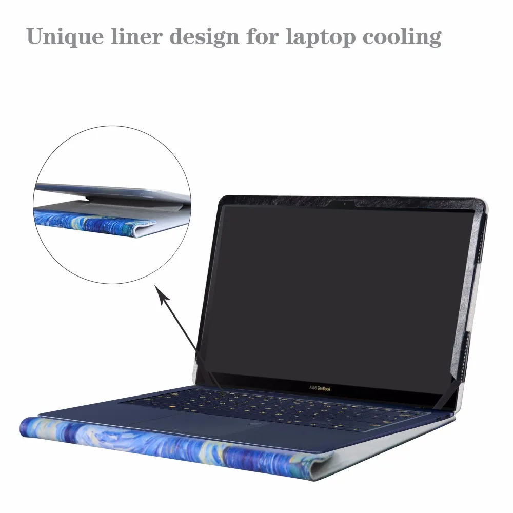 Alapmk защитный чехол для 14 &quotASUS ZenBook 3 Deluxe UX490UA серии (например BE029T BE043T) сумка
