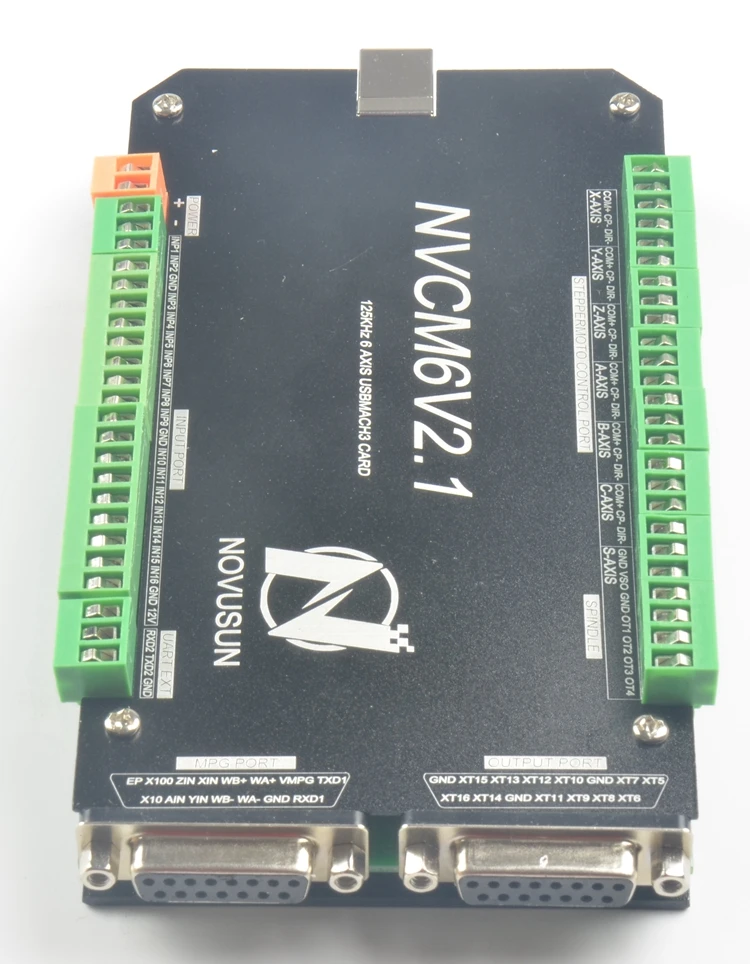 

NVCM cnc engraver Mach3 USB Card 3 4 5 6 Axis CNC drilling machine Motion Control Card Breakout Board
