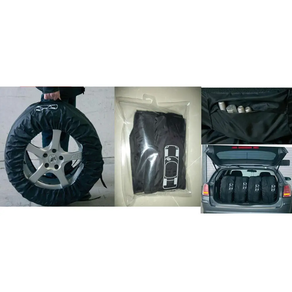 Сумка для хранения и переноски шин BBQ @ FUKA 4 шт. 16-22 дюйма подходит Audi BMW Ford VW Toyota KIA |