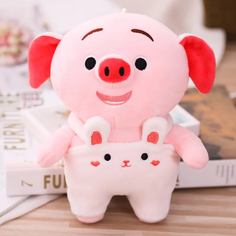 1 шт. Kawaii 20 60 см мультяшная свинка плюшевые игрушки толстая с одеждой мягкая милая