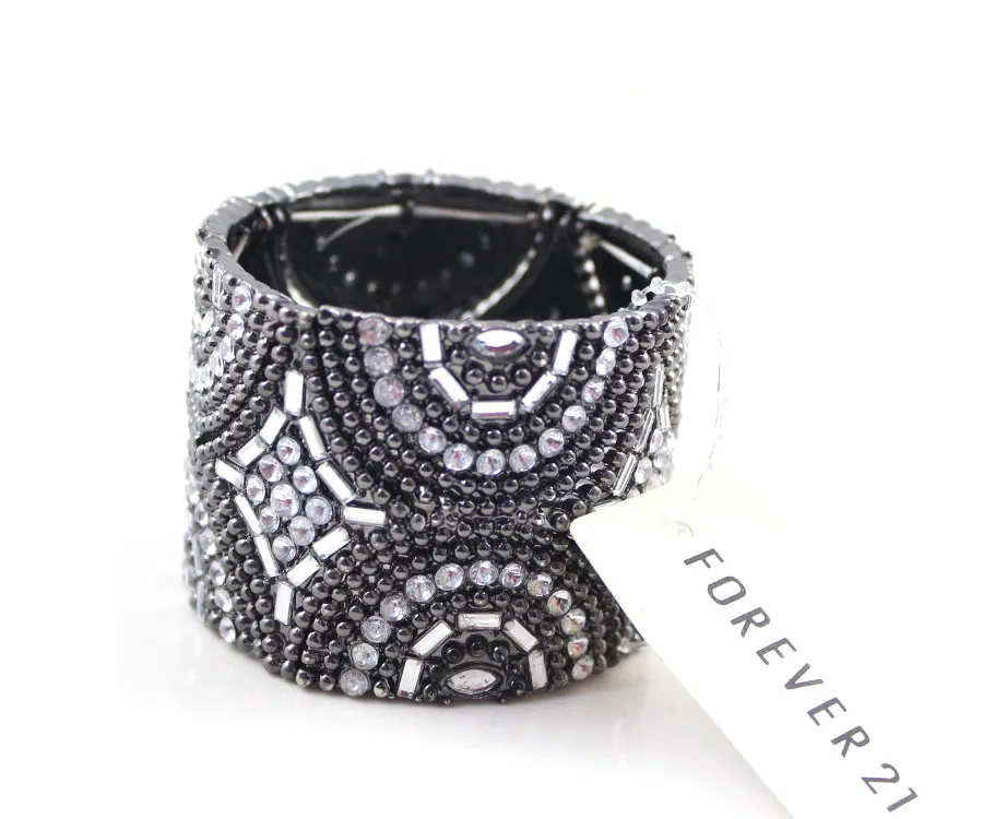99 kt jewelry wholesale European and American trade of the original single- brand retro Egyptian silver stretch bracelet (FT) | Украшения и