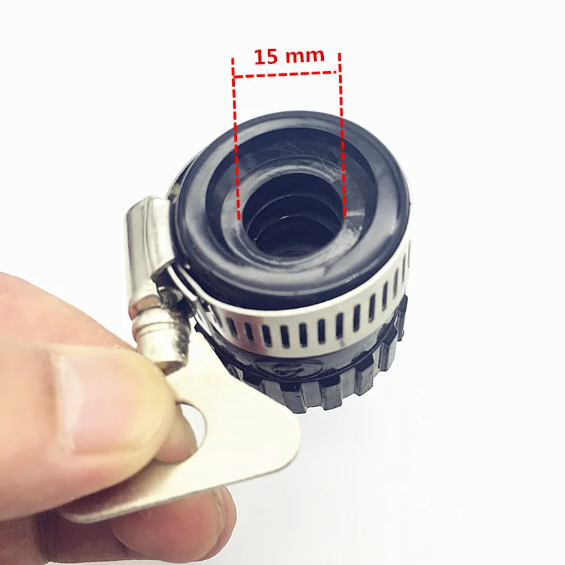 6pcs Rubber Universal Joint Water Faucet Shower Hose Connector Pipe Fittings And Bathroom Accessories Sealing Fuel | Дом и сад