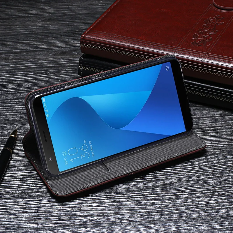 Для Asus Zenfone Max Plus ZB570TL чехол Высокое качество Ретро Флип кожаный для M1 X081DC Капа