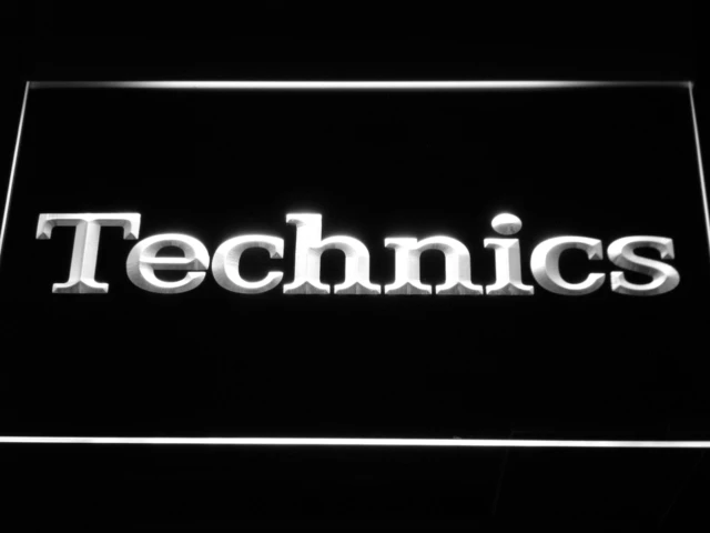 K149 Technics поворотный стол DJ музыкальный Новый светодиодный неоновый светильник