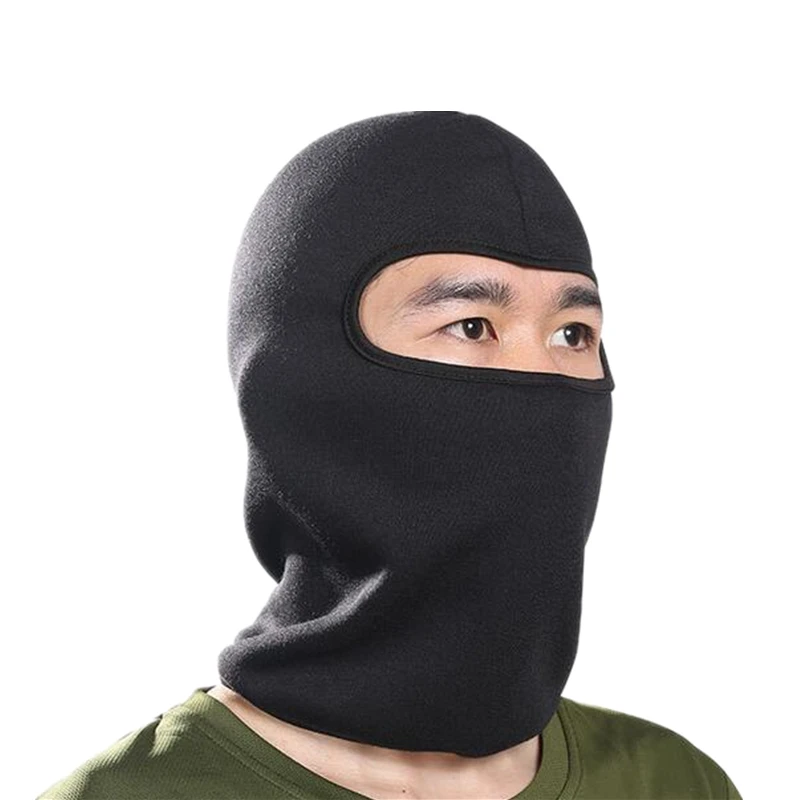 CKAHSBI велосипедная Зимняя Маска Флисовая теплая полная лицевая крышка защита от