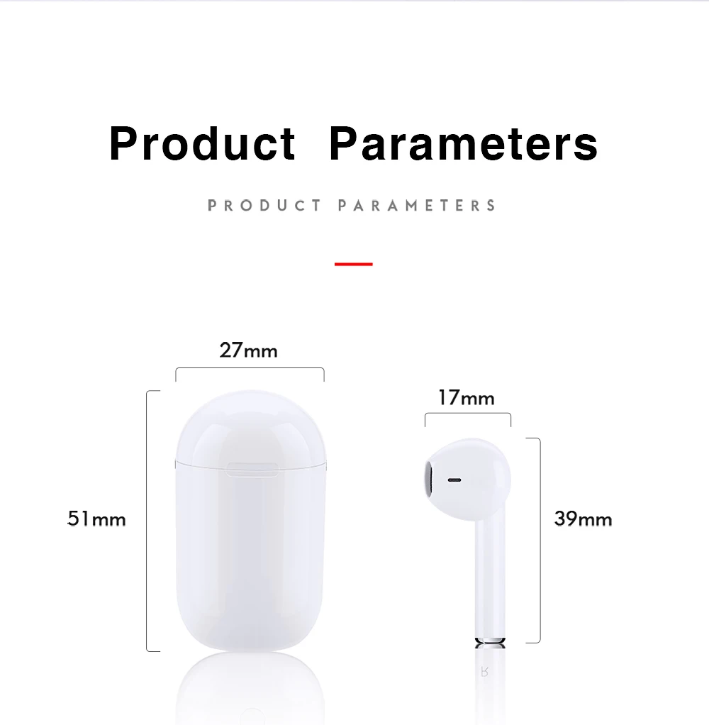 SANLEPUS, беспроводные Bluetooth наушники, наушники-вкладыши, мини-гарнитура с зарядным устройством для телефона, Xiaomi, samsung