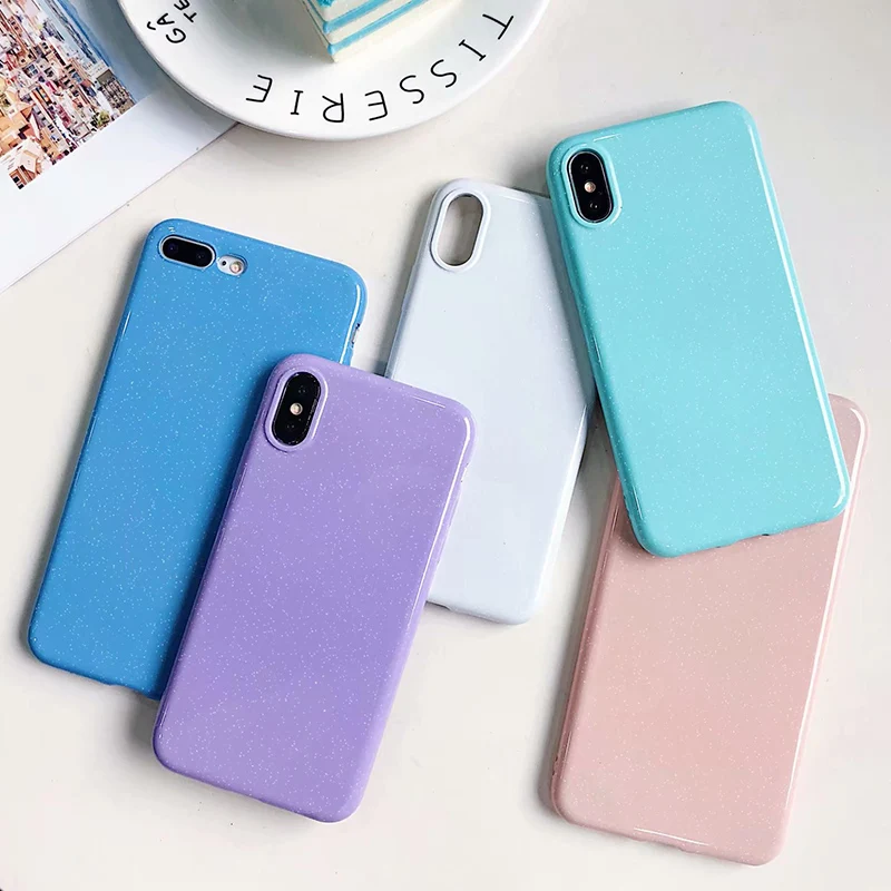 Candy Case for Huawei P10 P20 P8 P9 Lite P Smart Glossy Cover Honor 10 Light 8 9 8X on Mate 20 Nova 2i 3i |