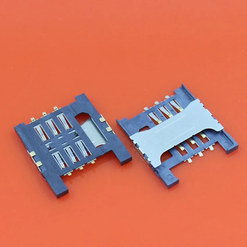 JCD 1 шт. SIM Card Reader слот лотка Держатель Разъем для Lenovo A3000 H A5000 A828T S868T K860I A568t A788