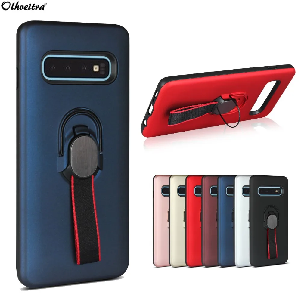 Olhveitra держатель кольца для телефона Подставка Samsung Galaxy J6 J8 A5 A7 A6 A8 Plus A9S 2018 A50 A30 A40 A70