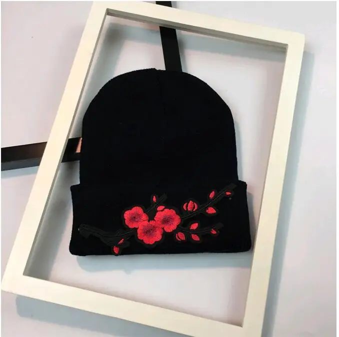 2017 Корейская шерстяная шапка с мультяшным рисунком зимняя теплая Модная для