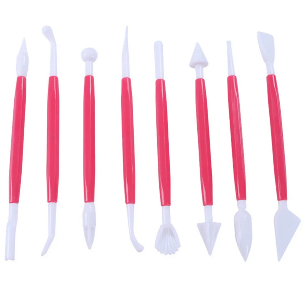 Набор инструментов для моделирования 8 шт./компл. двусторонний украшения