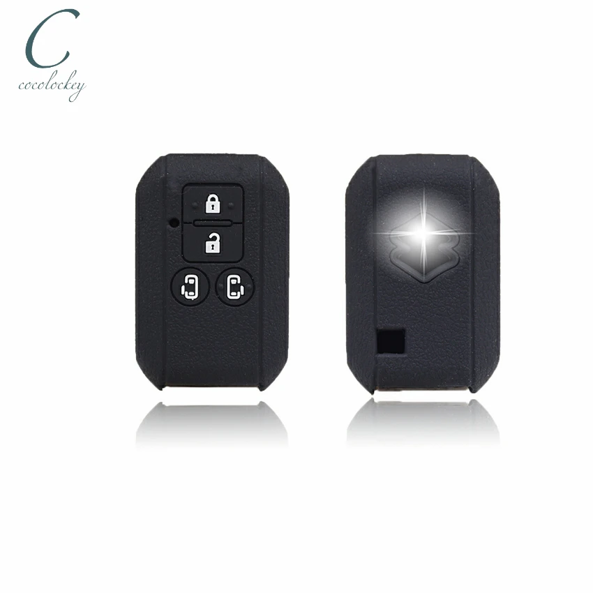Cocolockey силиконовые ключи Fob чехол для suzuki swift универсал r Japan 2/3/4 кнопки смарт ключа