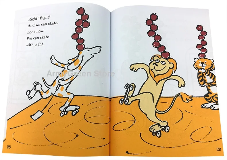Серия Dr. Seuss, интересный сюжет, детская картина, английские книги, детский фестиваль, подарок, 20 книг на выбор