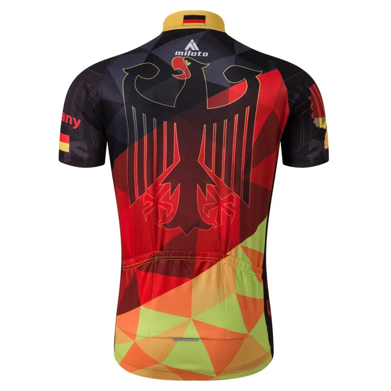 Miloto 2018 Джерси MTB комплекты Для мужчин Велоспорт одежда Pro Team велосипедов короткий
