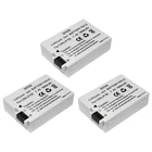 3 шт. 1.8Ah LP-E8 Аккумуляторы для Canon EOS 550D 600D 700D EOS Rebel T2i T3i T4i T5i