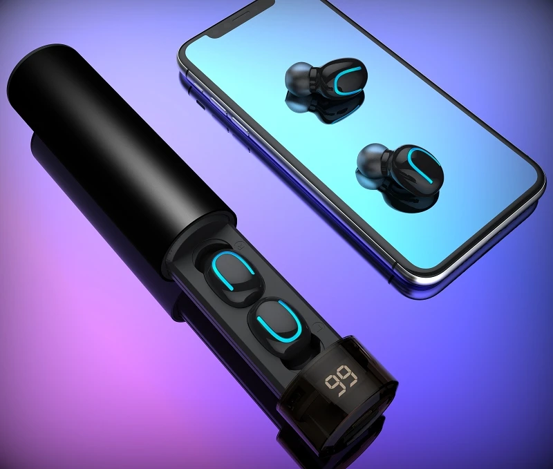 Q67 TWS беспроводные наушники 3D стерео мини Bluetooth наушники 5,0 с двойным микрофоном спортивные водонепроницаемые наушники гарнитура для автоматического сопряжения