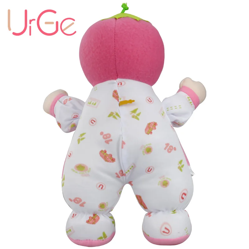 30 см розовая плюшевая Милая мультяшная Клубничная кукла мягкие силиконовые