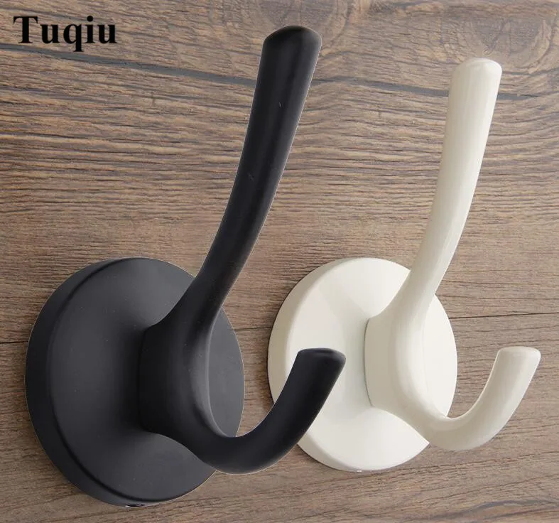 Настенный крючок для халата из цинкового сплава аксессуары ванной комнаты в