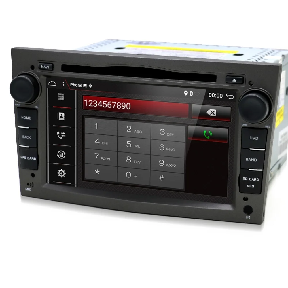 Bosion android 7 1 2din автомобильный Радио gps navi dvd плеер для opel astra/vectra/zafira Автомобильный