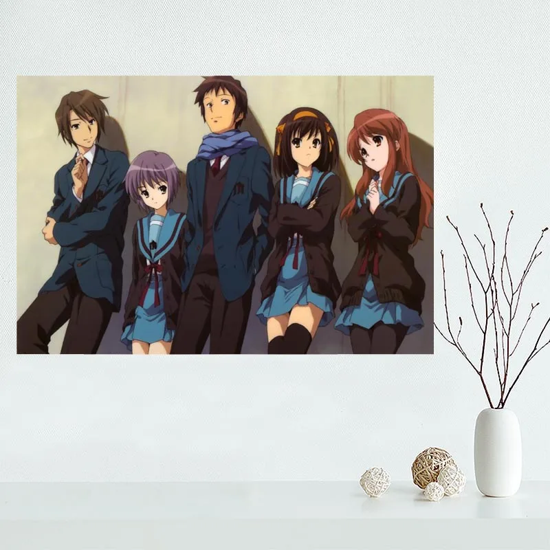 Постер на холсте Харухи зузузумия шелковая ткань настенный постер для гостиной