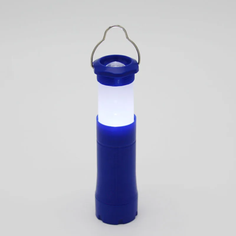 New Creative LED Camping Lantern Flashlight AAA BatteryTent Lamp Light 2 Modes Torch | Освещение