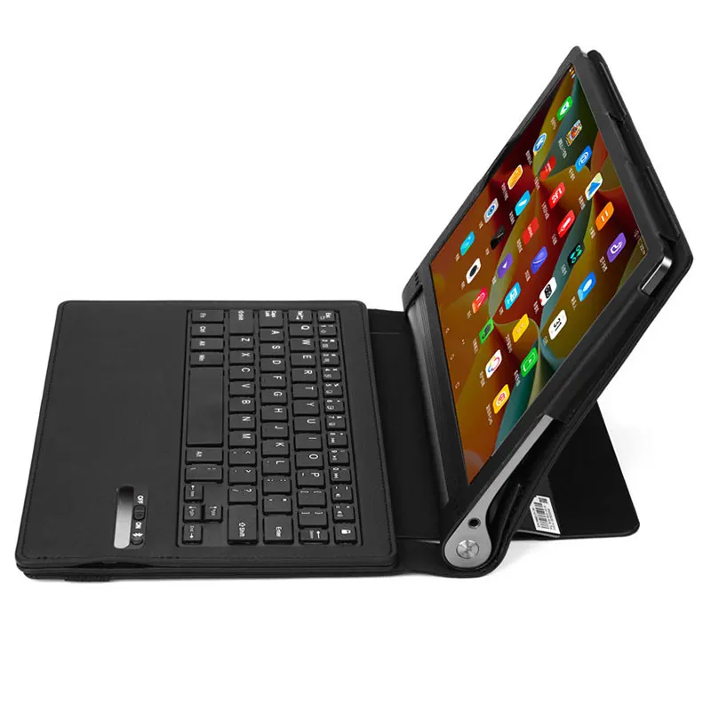 Чехол для планшета деловая портативная клавиатура Bluetooth с pu кожаным чехлом lenovo Yoga