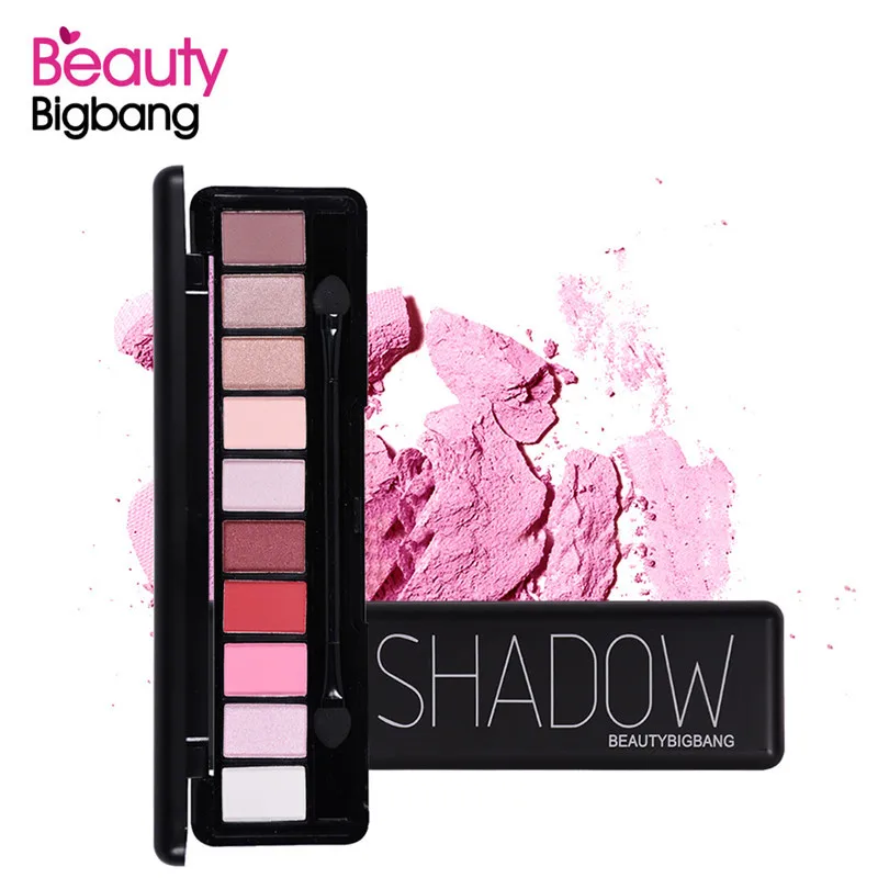 BeautyBigBang палитра теней для век 10 цветов натуральный макияж Гламурная Косметика с