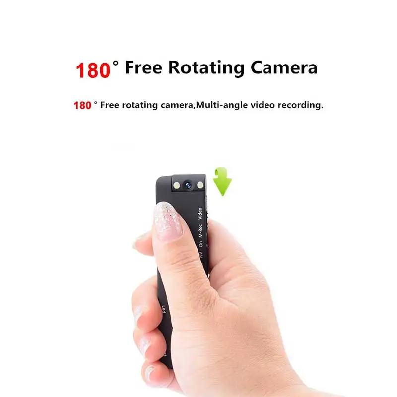 5 часов работы портативная Магнитная мини камера для тела видеокамера диктофон с