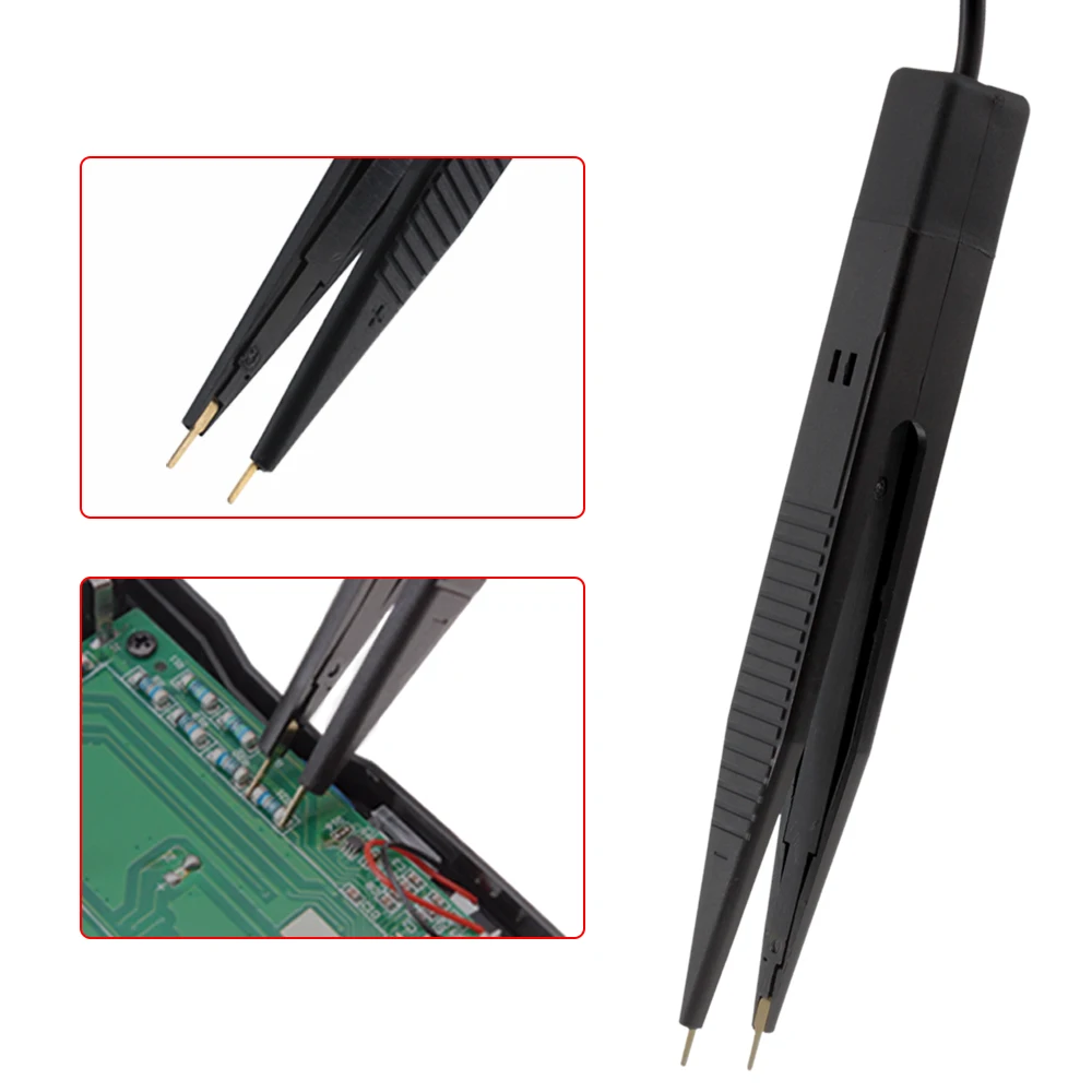 69cm Multimeter Probe  Digital Multimeter SMD SMT Test Clip Meter Probe Tweezers for FLUKE for Vichy  Resistor Multimeter Tester images - 6