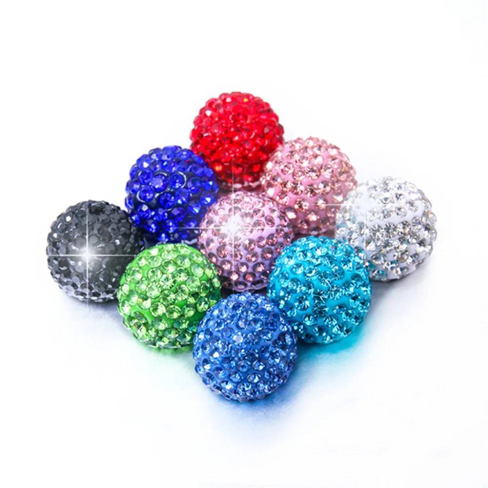 Новое Поколение 4 шт. Универсальный драгоценными камнями Bling Стразы колесо клапан